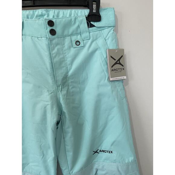 NEW Arctix Kids Snow Pants Size M 10/12 Insulated Winter Ski Island Azure - Picture 4 of 7